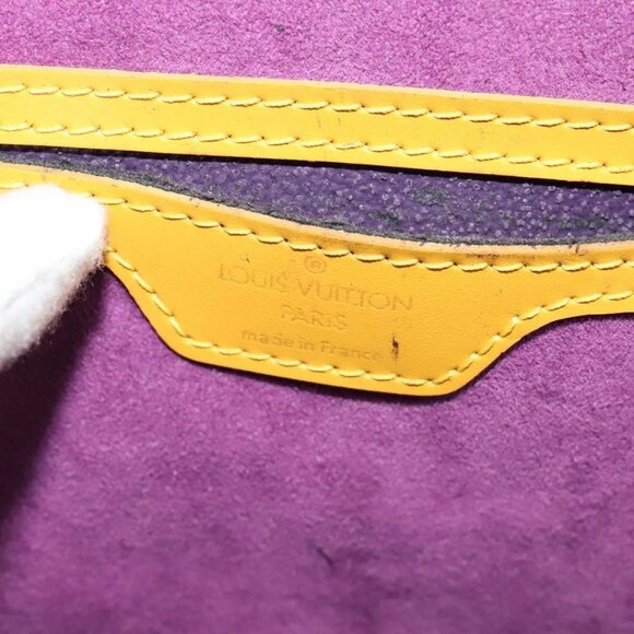 LOUIS VUITTON Epi Mabillon Backpack Yellow M52239 LV Auth ep7969 - Picture 11 of 16